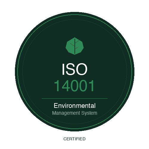 ISO 14001 Environmental Management Certified